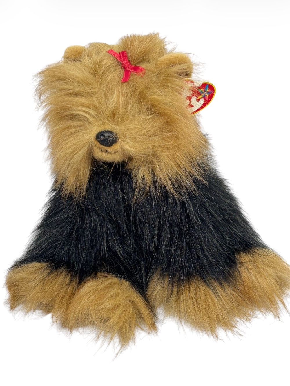Vintage 2004 TY Beanie Buddy Collection Yapper the Yorkshire Terrier 10” Plush
